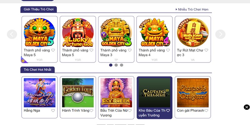 Slot game U888 đa dạng nhiều thể loại chủ đề khác nhau