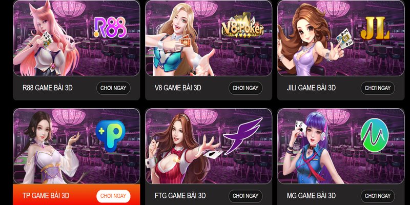 Game bài tại nhà cái được thiết kế với giao diện thân thiện và hiện đại