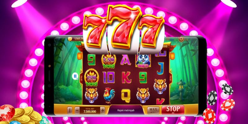 Slot 777 tập trung vào các biểu tượng quen thuộc như số 7, hoa quả. con vật..